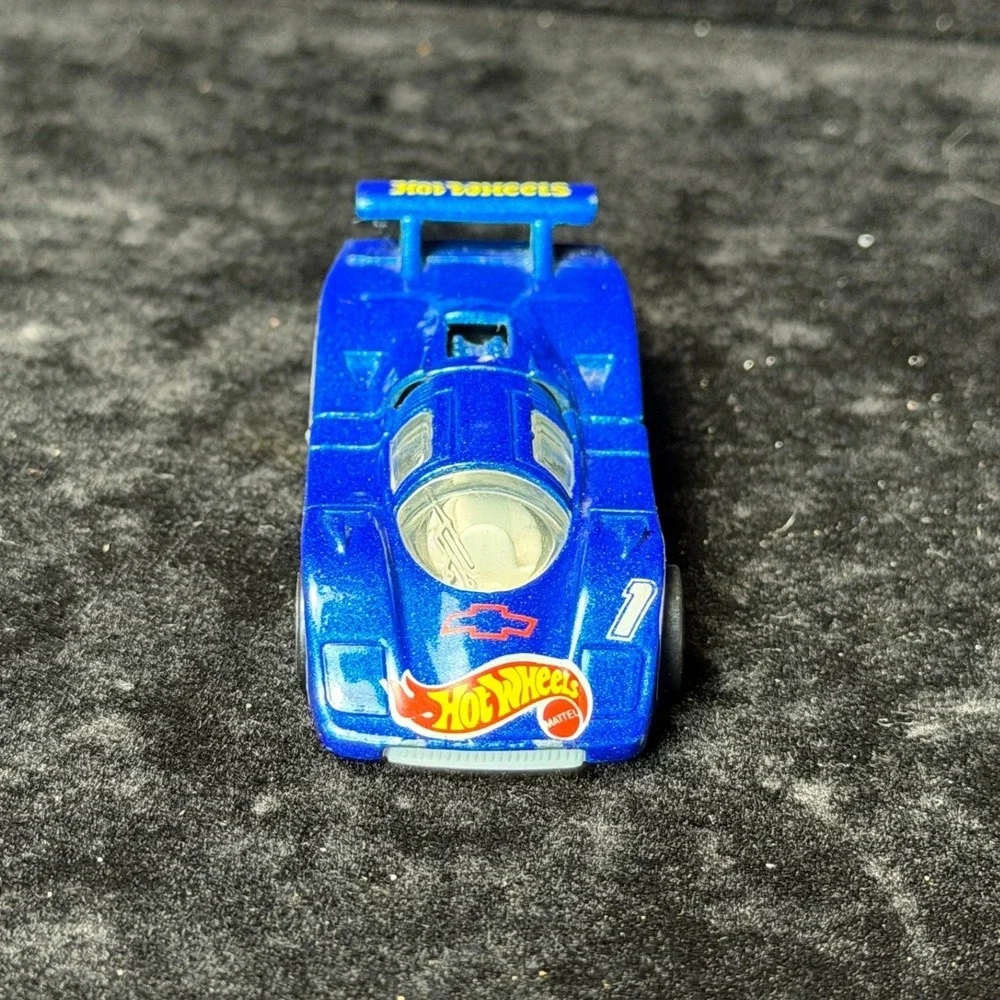Hot Wheels Sol-Aire CX4: Blue Metalflake, 1983 Mattel, Vintage 1:64 Diecast